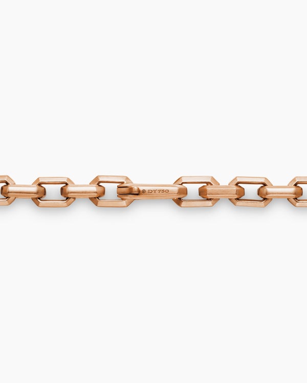 Streamline® Link Necklace in 18K Rose Gold, 5.5mm