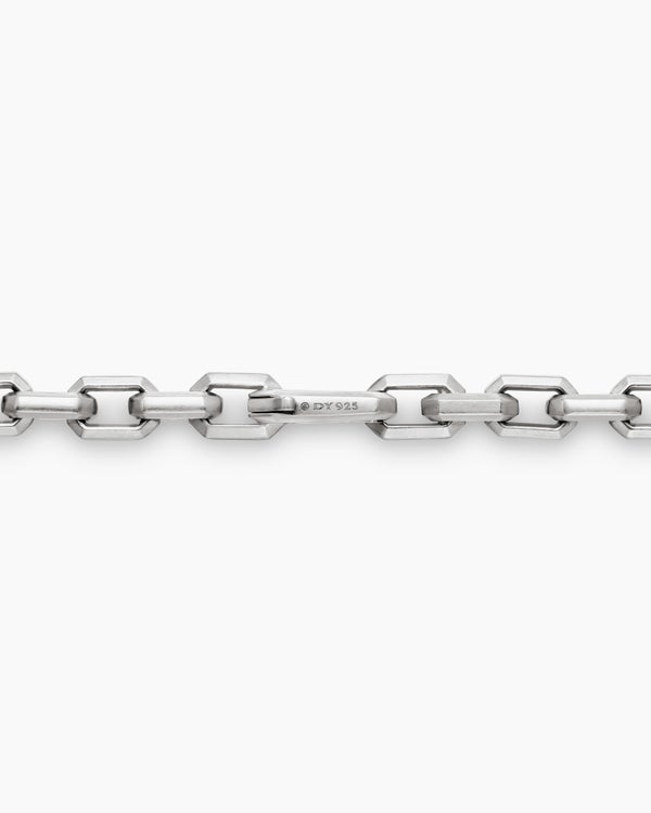 Streamline Link Necklace in Sterling Silver, 5.5mm