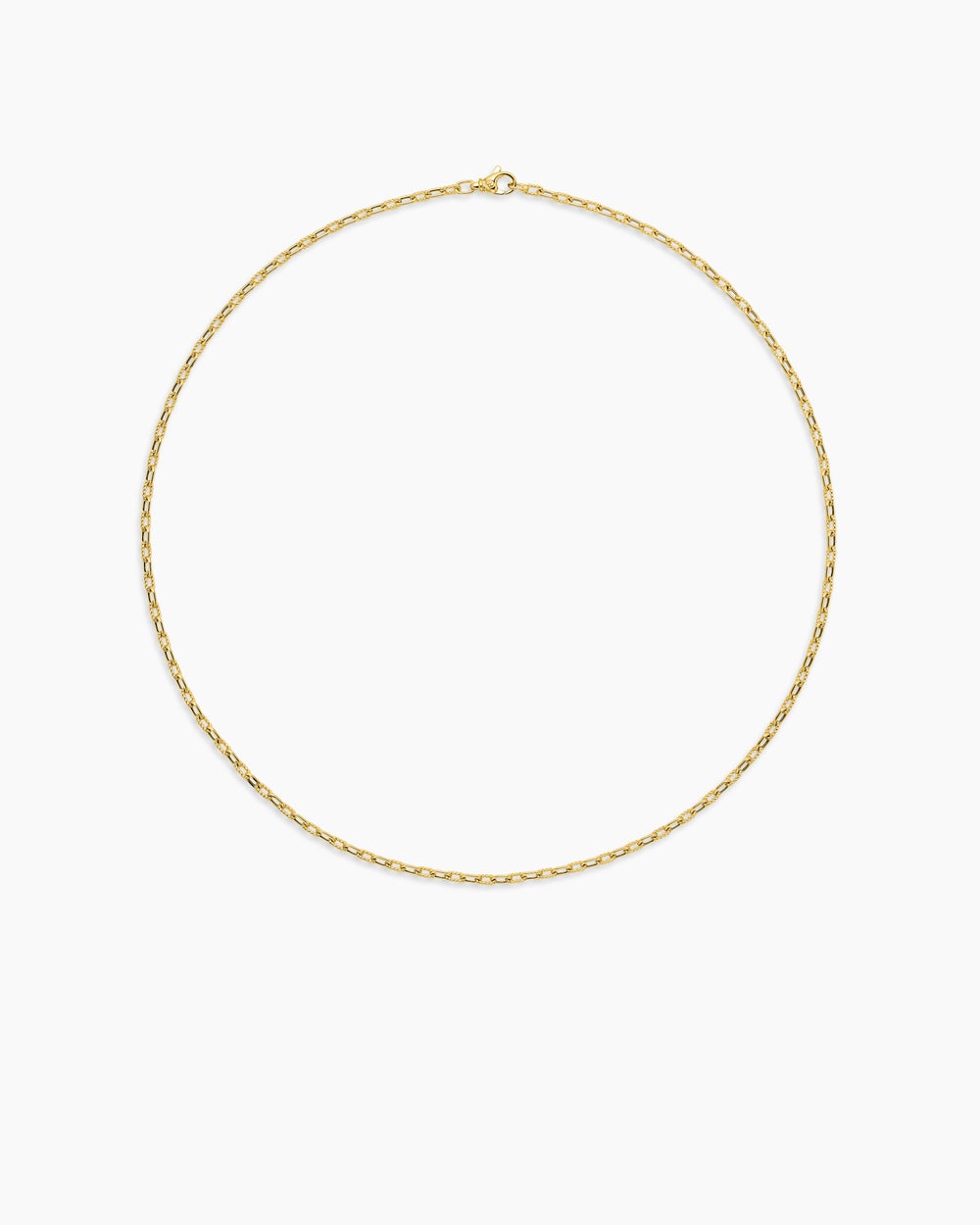 Mens DY Madison Chain Necklace in 18K Yellow Gold, 3mm