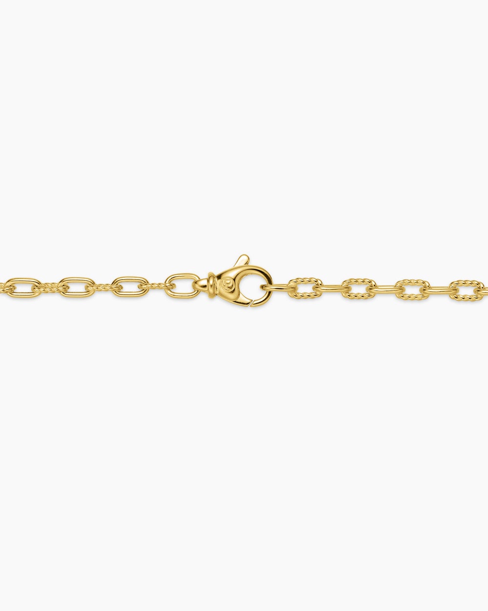 Mens DY Madison Chain Necklace in 18K Yellow Gold, 3mm