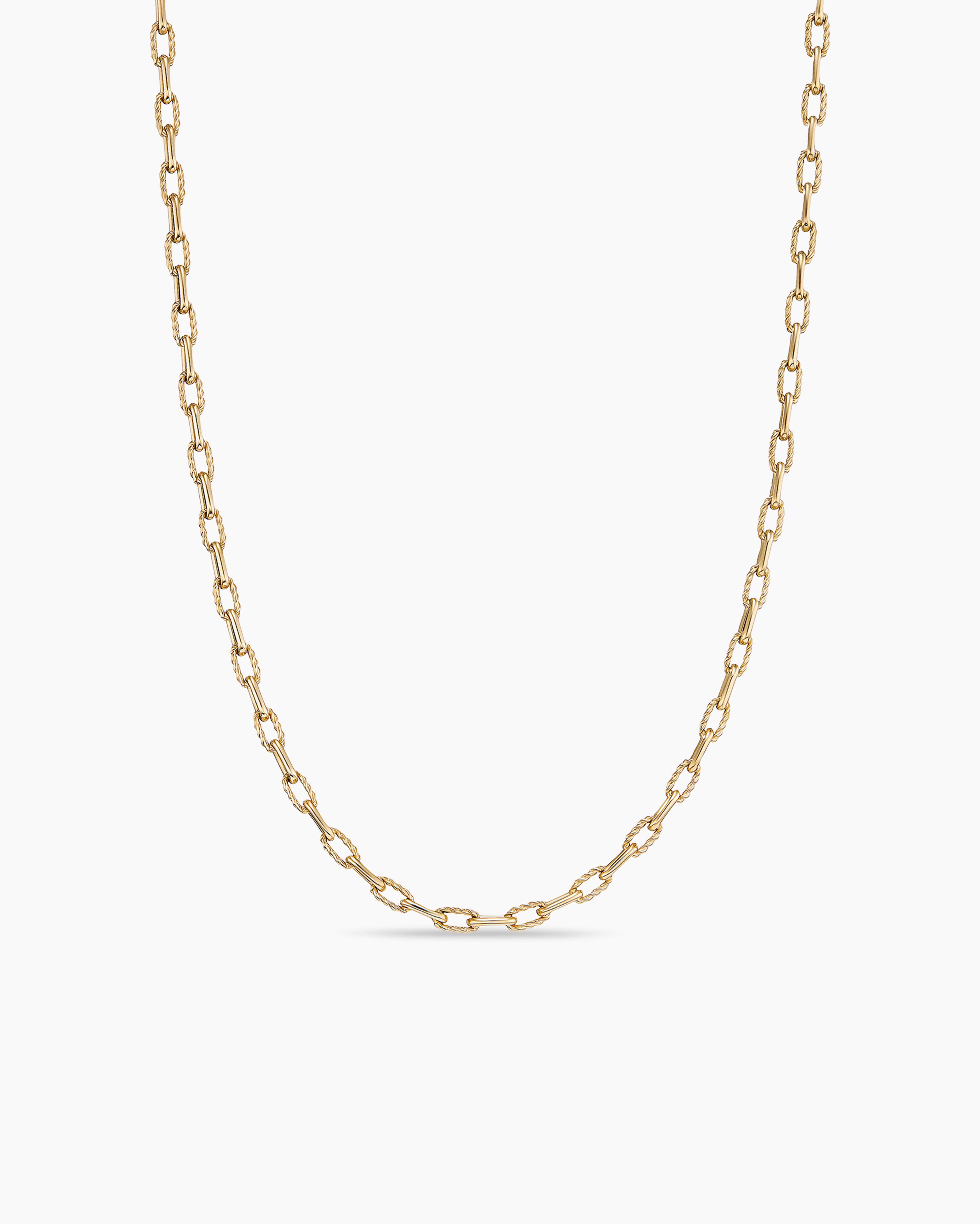 David Yurman DY Madison® Necklace in 18K Yellow Gold/Sterling Silver –  LuxuryPromise