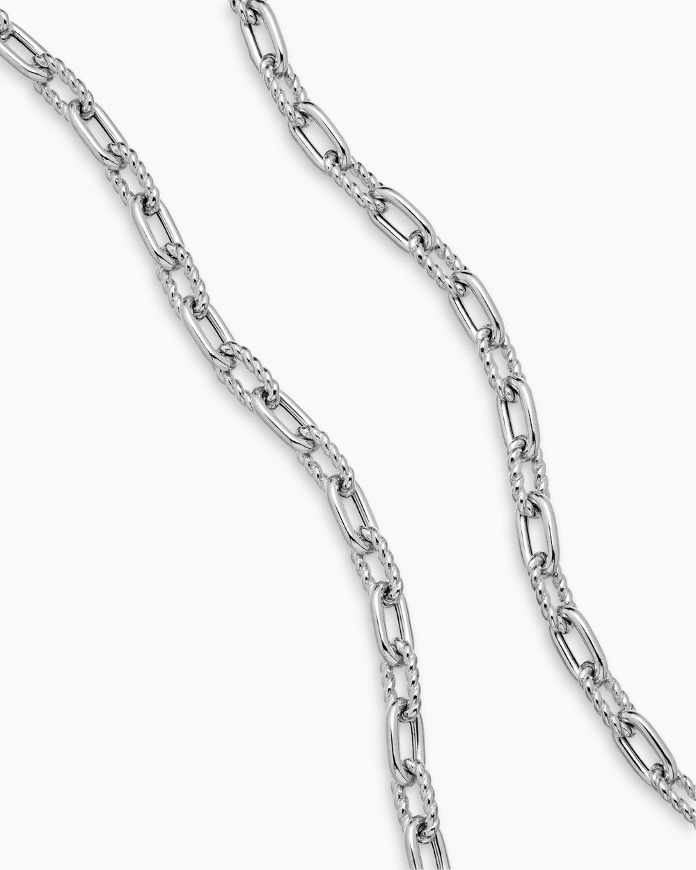 Collier chaîne DY Madison en argent sterling, 3 mm hommes