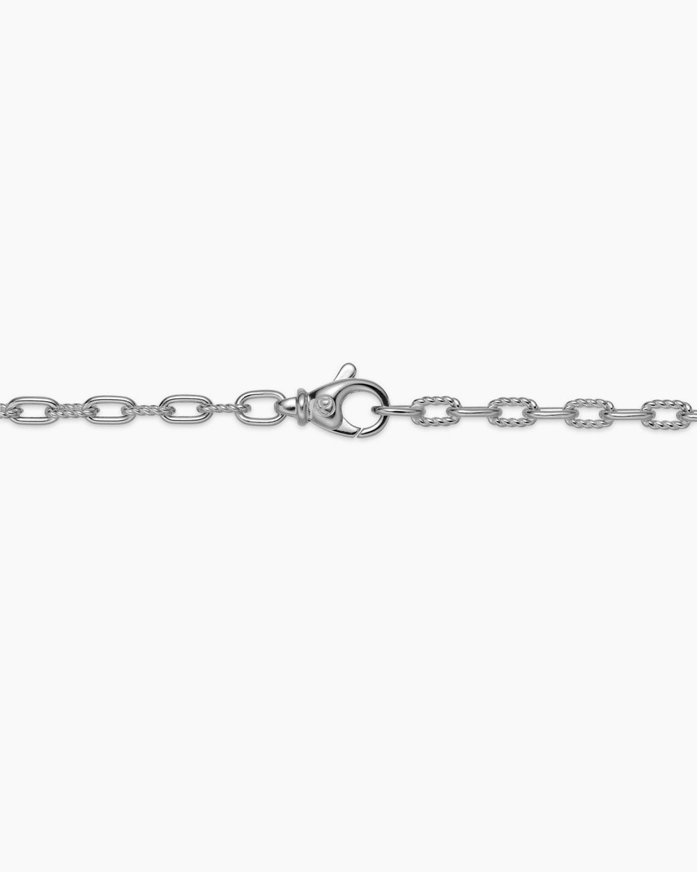 Collier chaîne DY Madison en argent sterling, 3 mm hommes