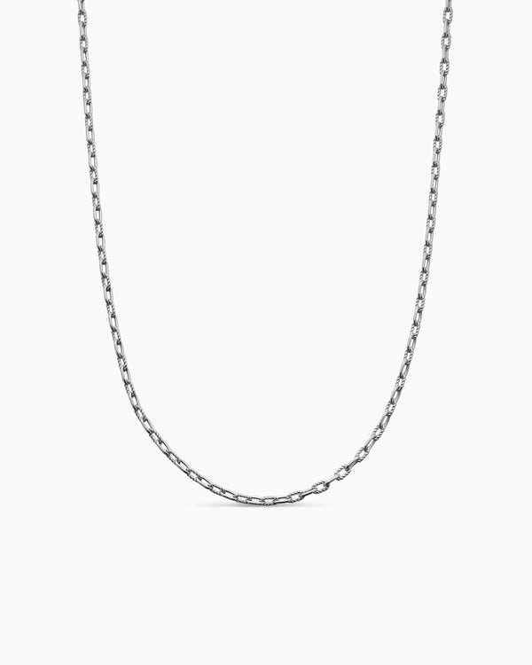 Collier chaîne DY Madison en argent sterling, 3 mm