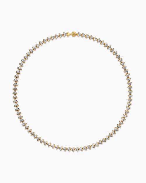 Mens Armory Necklace in 18K Yellow Gold, 7.5mm