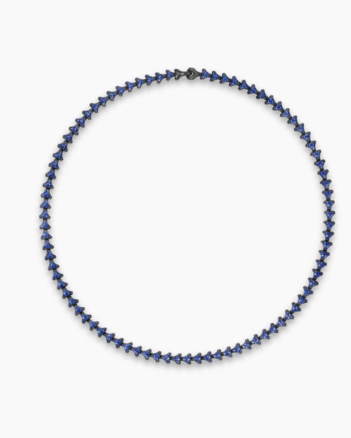 Mens Armory Necklace in Black Titanium, 7.5mm