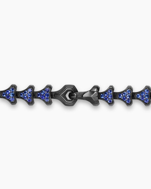Mens Armory Necklace in Black Titanium, 7.5mm