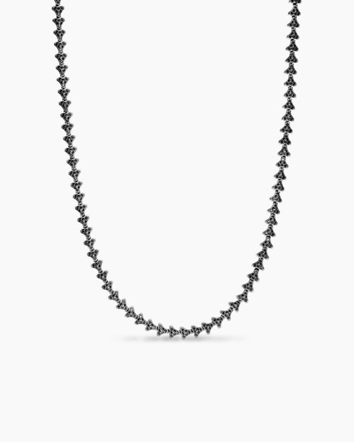 Mens Armory Necklace in Sterling Silver, 7.5mm