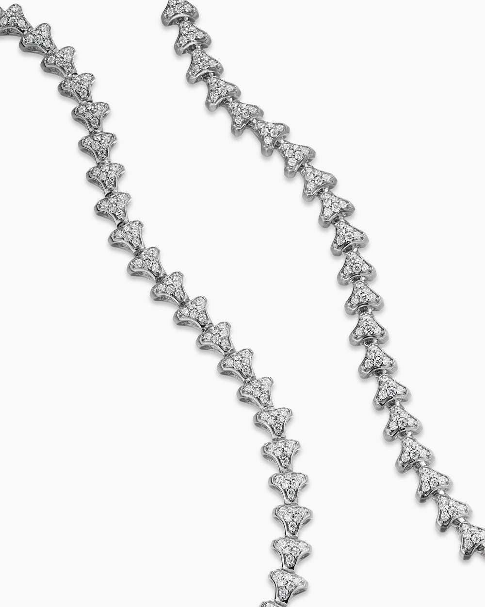 Mens Armory Necklace in Sterling Silver, 7.5mm