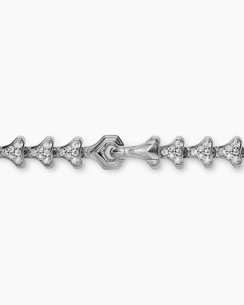 Mens Armory Necklace in Sterling Silver, 7.5mm