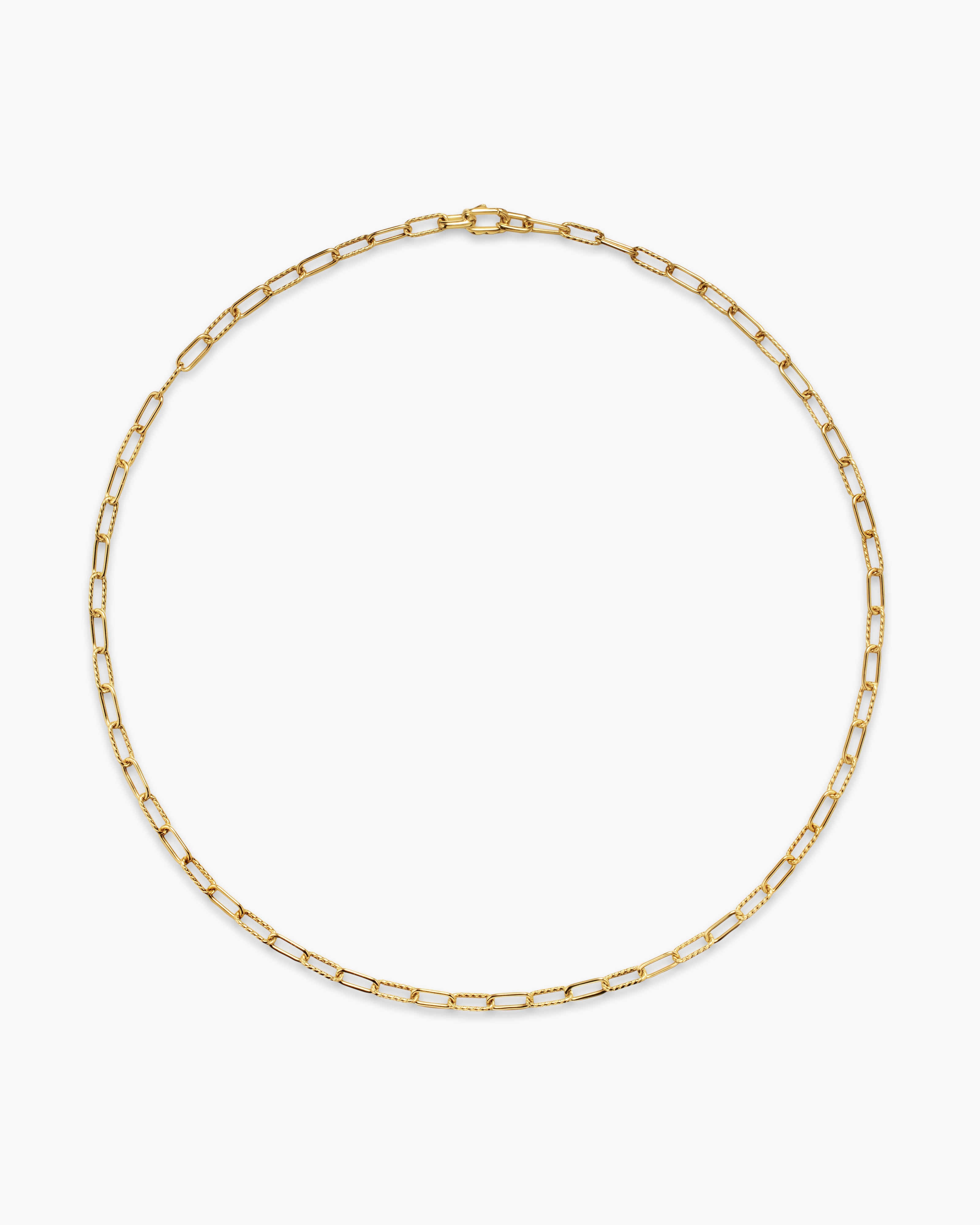 Men's 18K Gold Chain Necklace | David Yurman