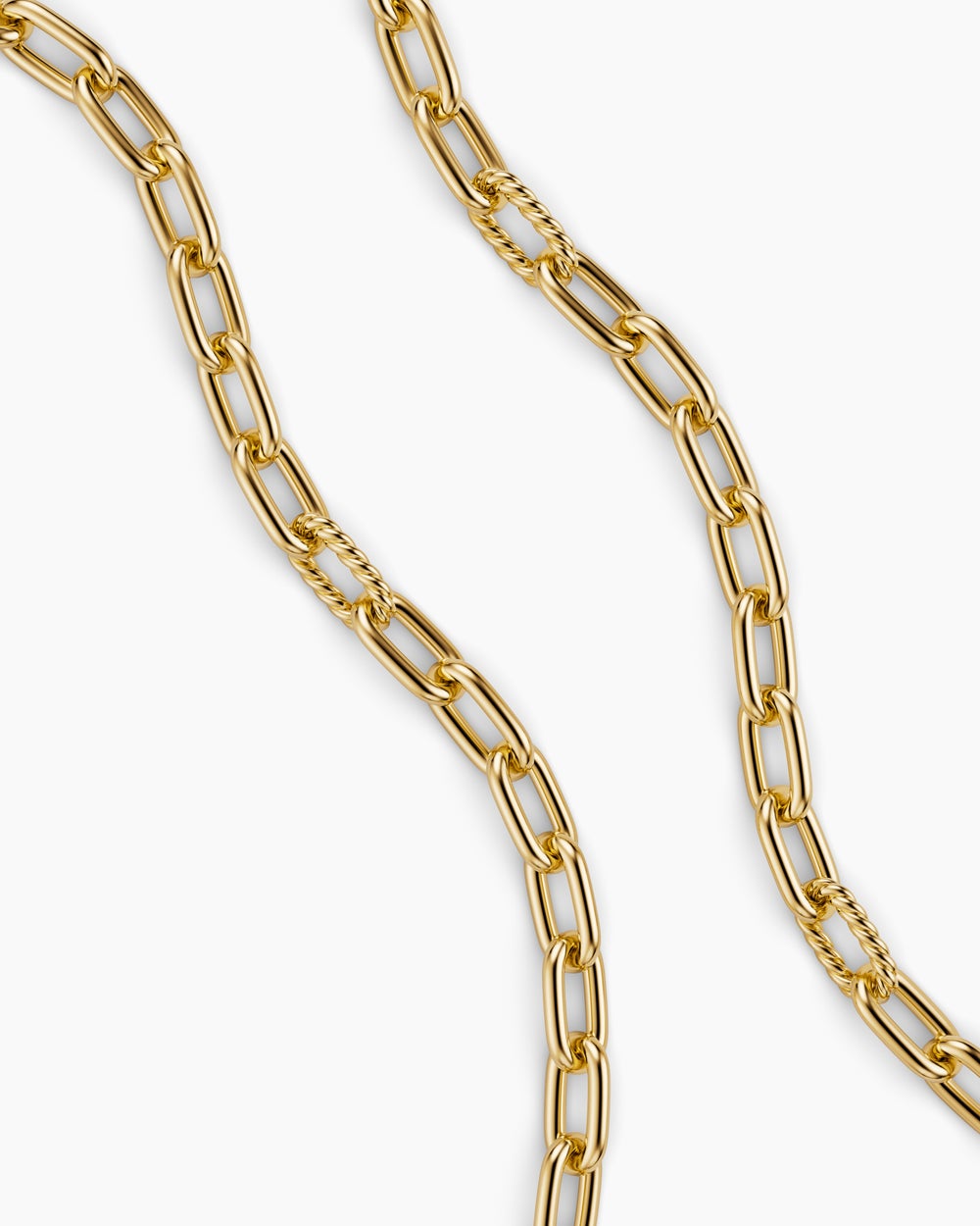 Mens DY Madison® Chain Necklace in 18K Yellow Gold, 8.5mm