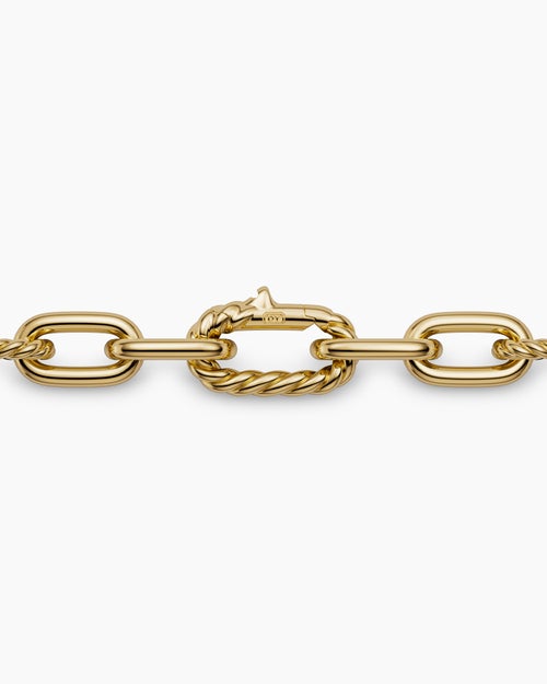 Mens DY Madison® Chain Necklace in 18K Yellow Gold, 8.5mm