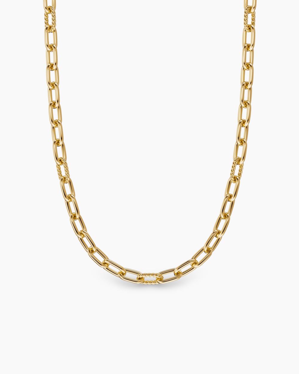 Mens DY Madison® Chain Necklace in 18K Yellow Gold, 8.5mm