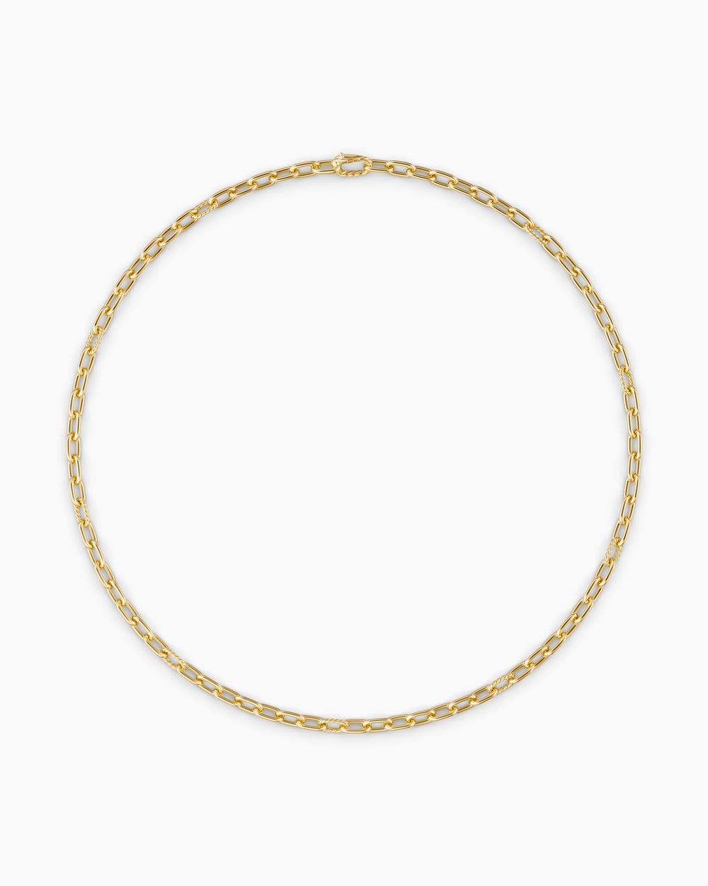Mens DY Madison® Chain Necklace in 18K Yellow Gold, 6mm