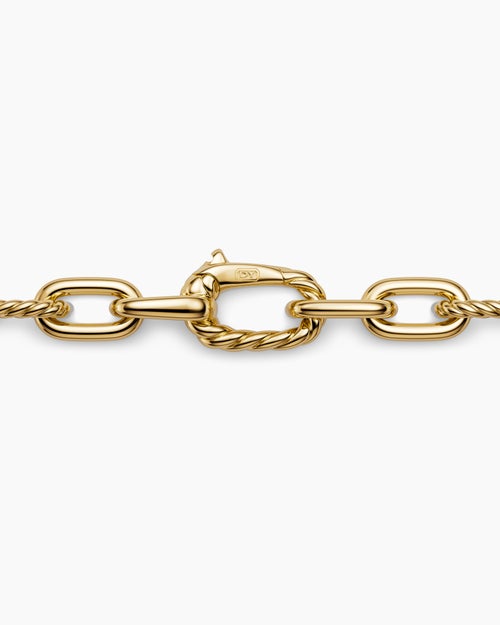 Mens DY Madison® Chain Necklace in 18K Yellow Gold, 6mm