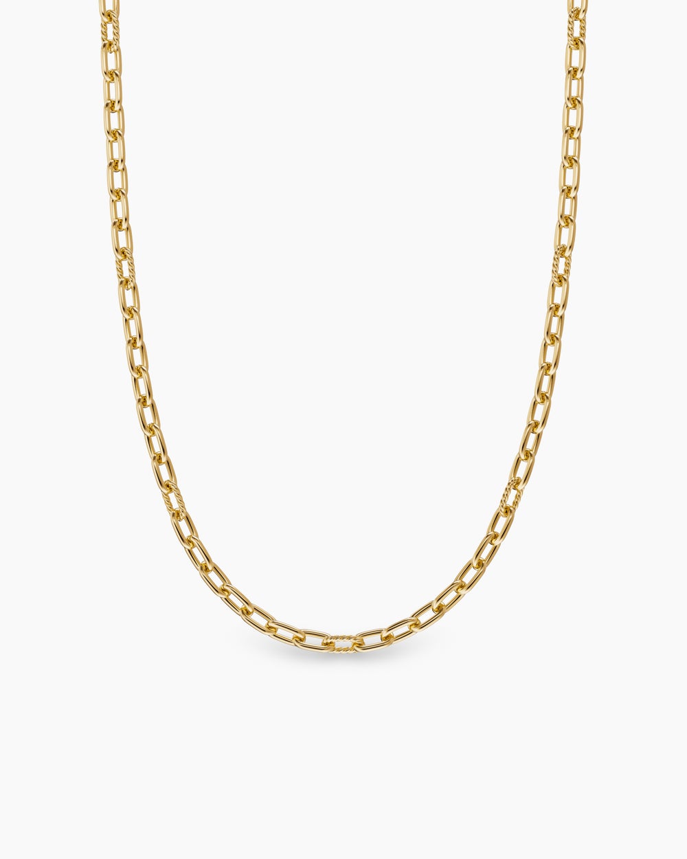 Mens DY Madison® Chain Necklace in 18K Yellow Gold, 6mm