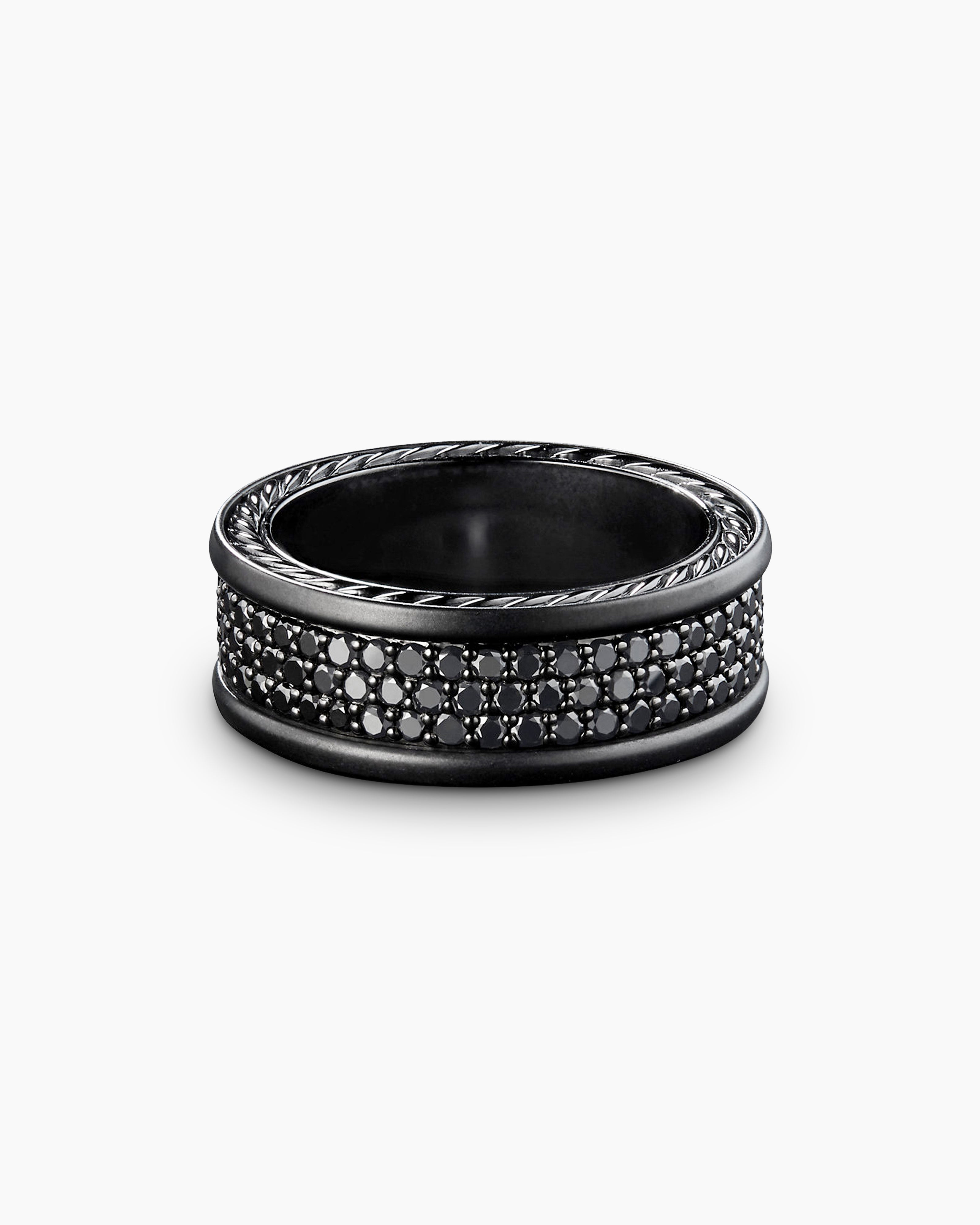 Why We Love Black Diamonds, Black Diamond Ring Stacks
