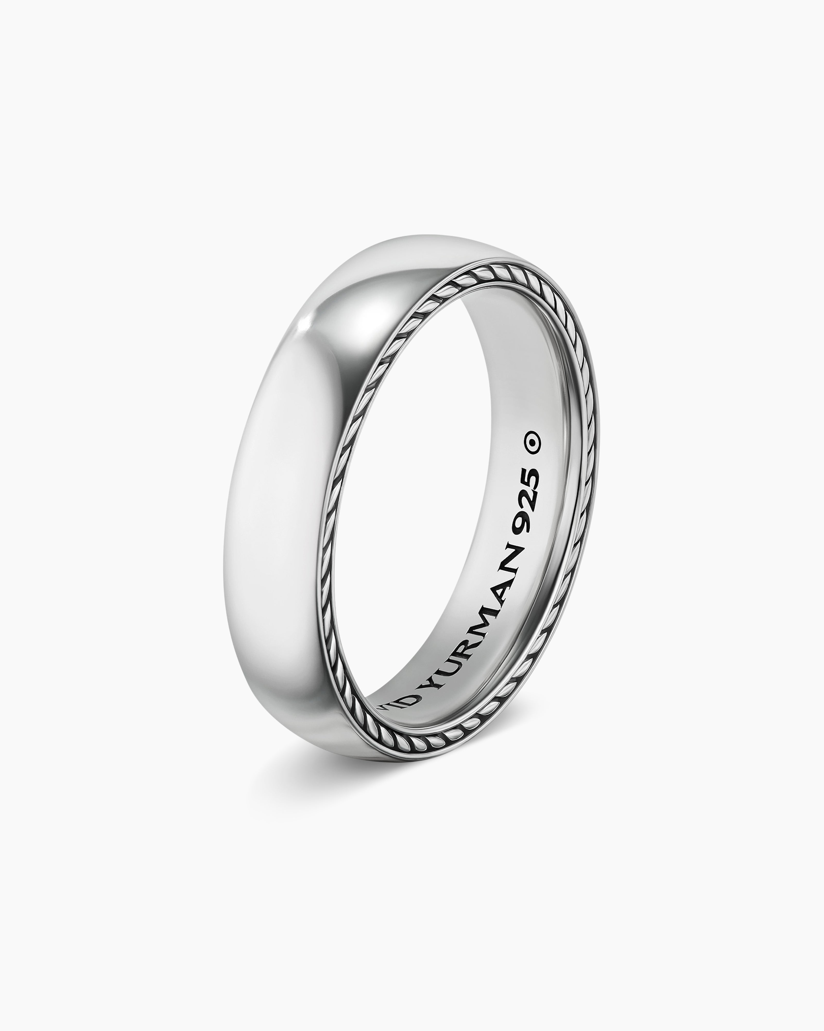 925 Sterling Silver Double Band Ring – Spada Diamonds