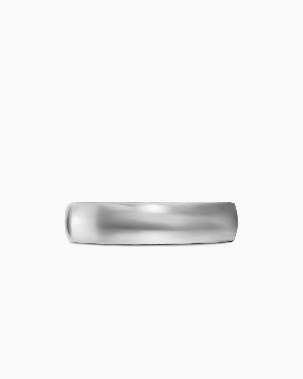 Anneau Streamline en argent massif, 6 mm homme