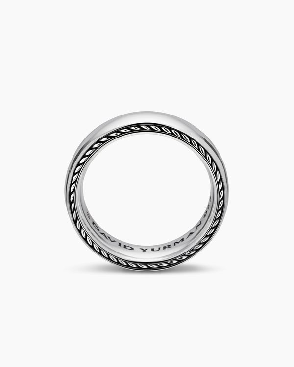 Streamline Band Ring in Sterling Silver, 6mm