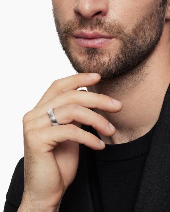 Streamline® Band Ring in Sterling Silver, 6mm