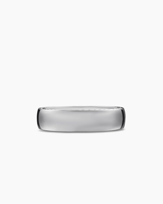 Streamline® Band Ring in Sterling Silver, 6mm
