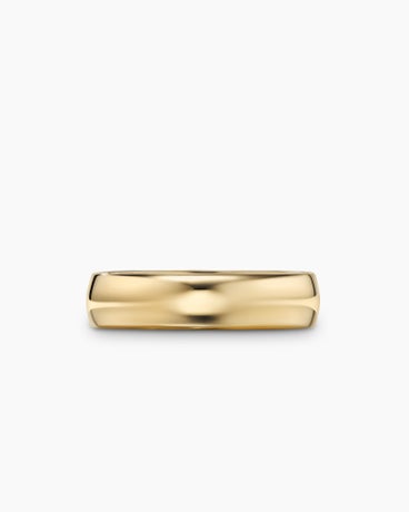 Streamline® Band Ring in 18K Yellow Gold, 6mm