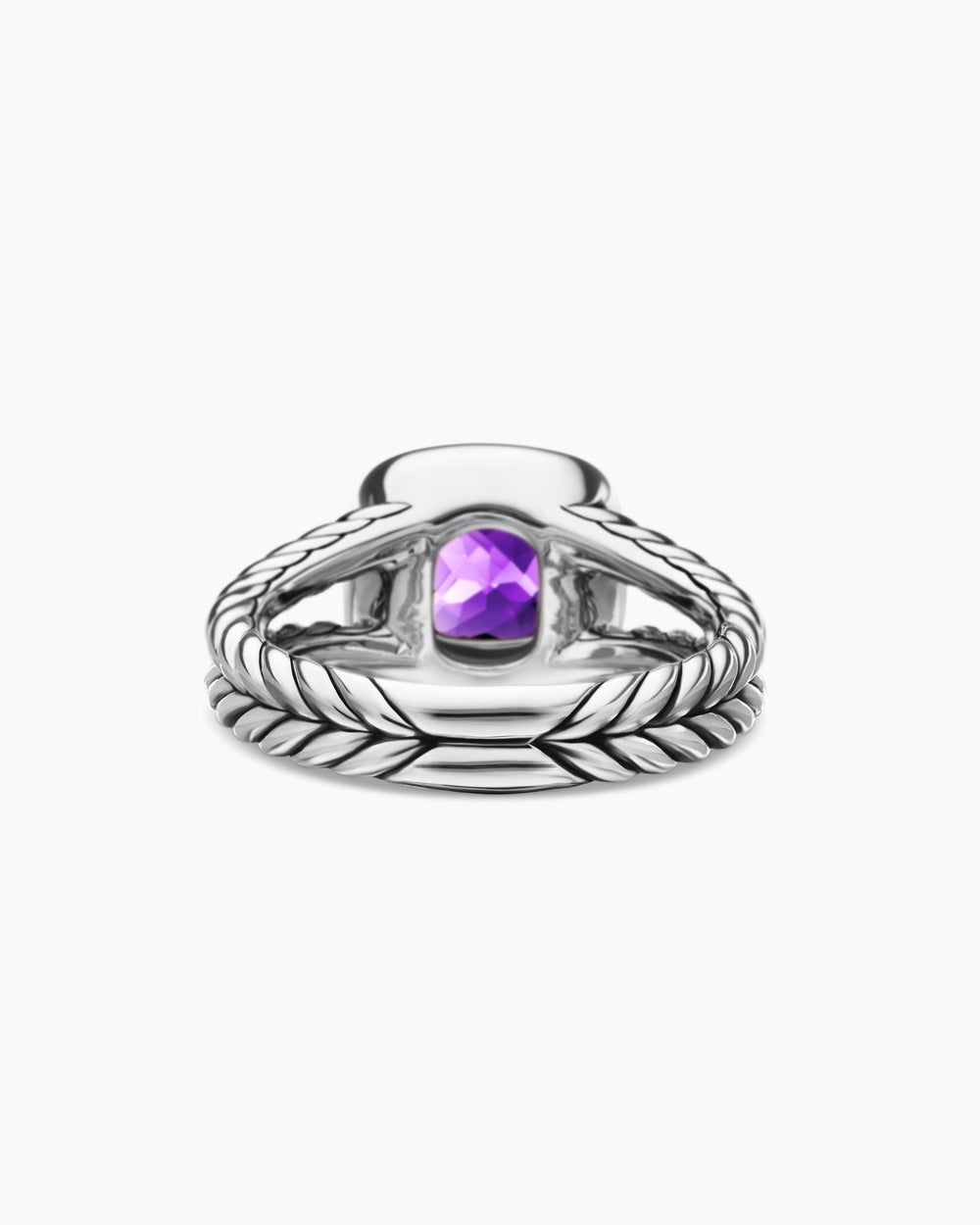 Bague Petite Albion® en argent sterling avec diamants, 7 mm femmes