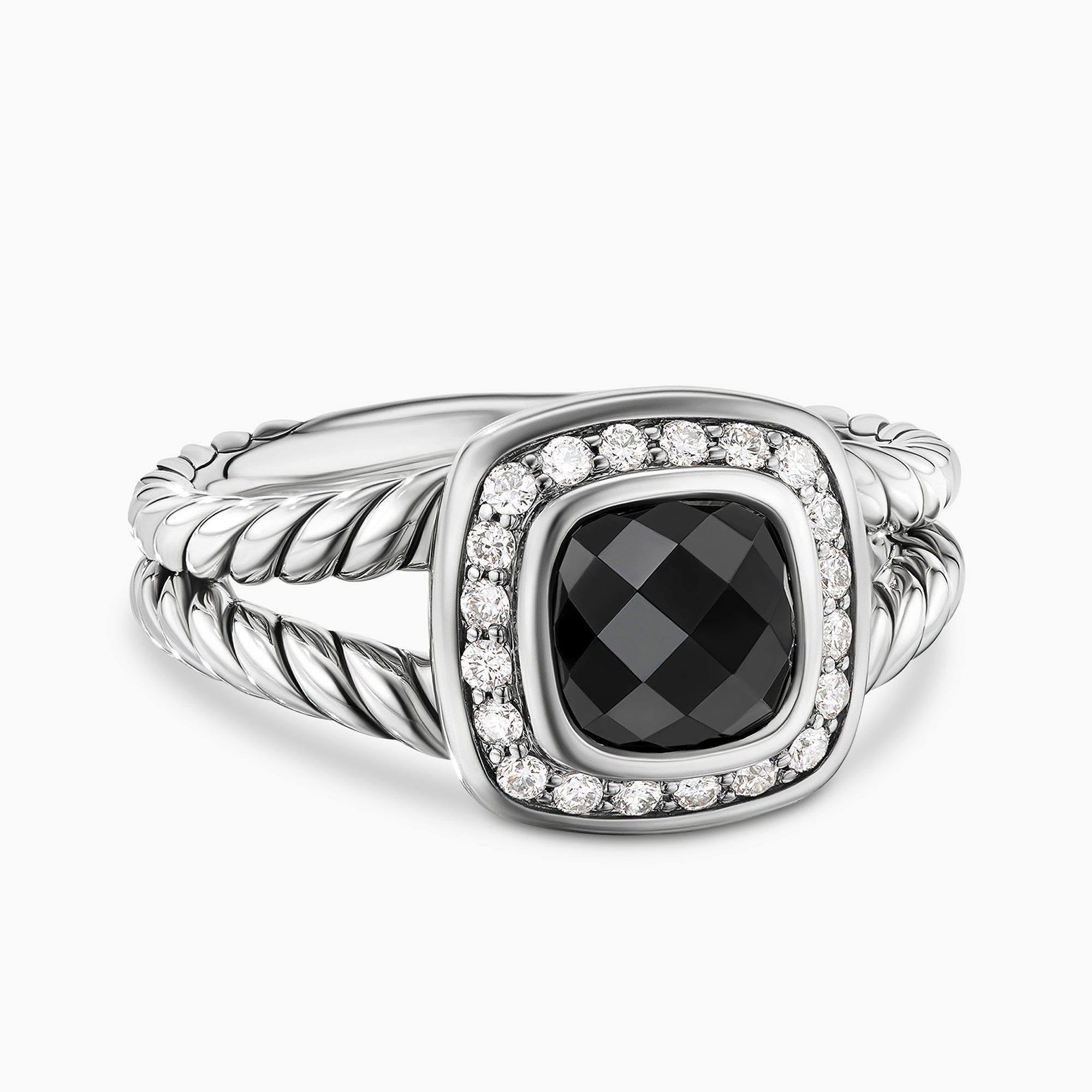 David yurman petite sale albion ring black onyx