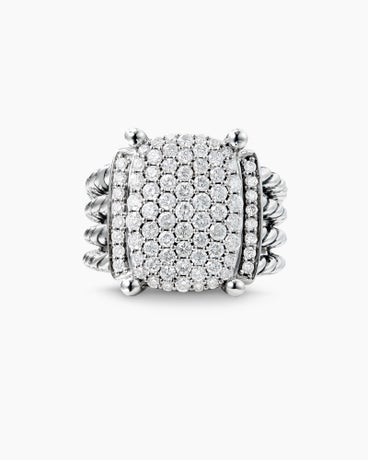 Wheaton® Ring in Sterling Silver with Diamonds, 16.7mm