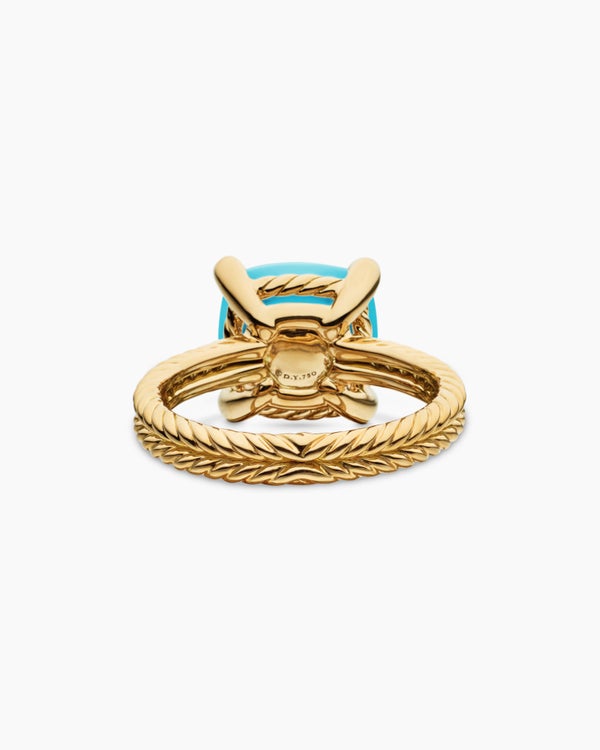 Chatelaine Ring in 18ct Yellow Gold with Diamonds, 11mm