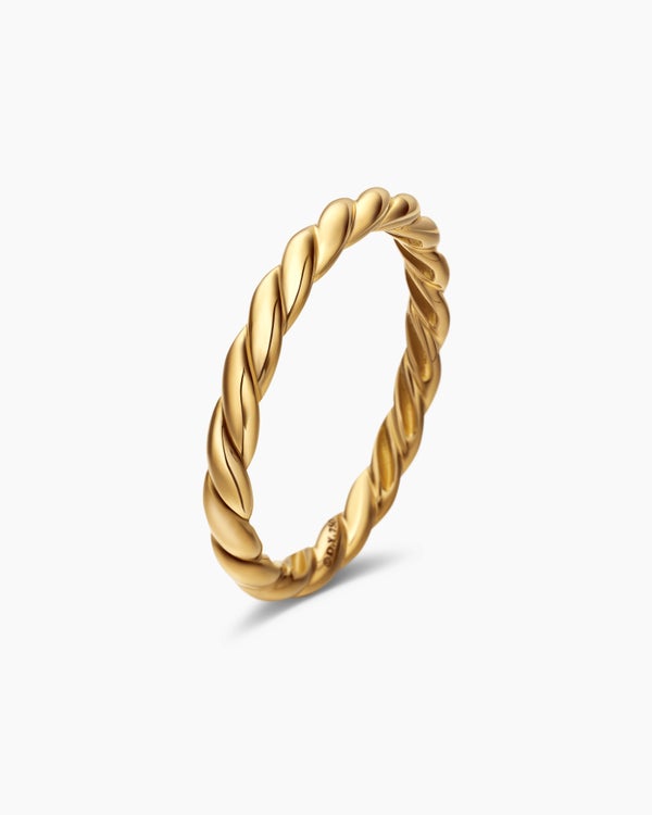 Petite Band Ring in 18K Yellow Gold, 2.7mm
