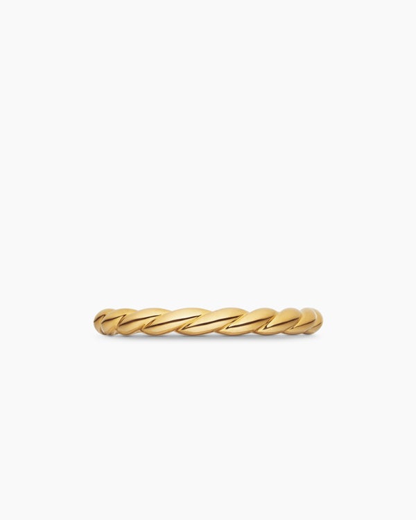 Petite Band Ring in 18K Yellow Gold, 2.7mm