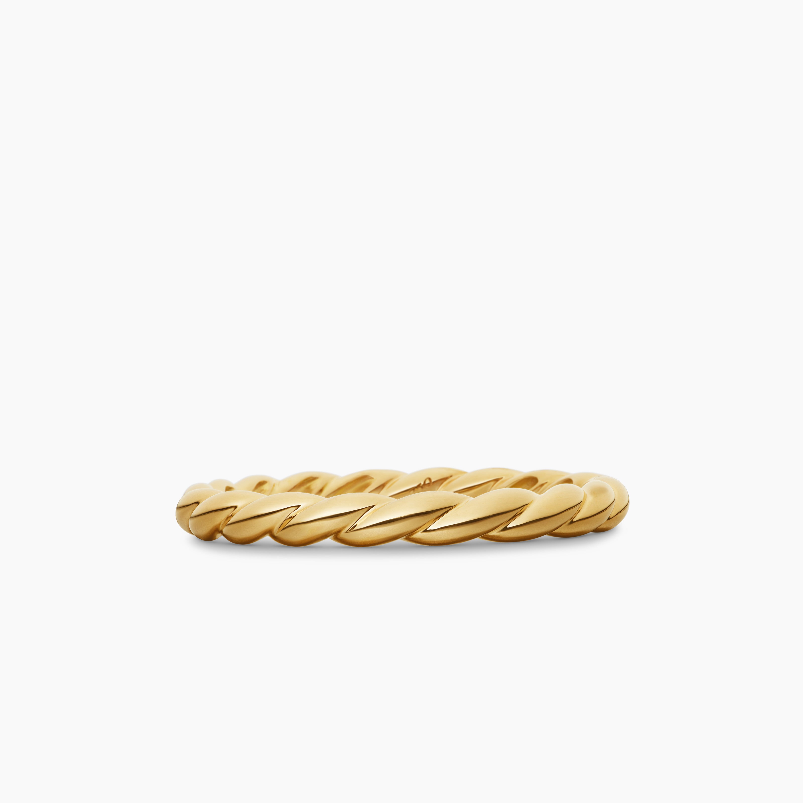 Womens Petite Band Ring in 18K Yellow Gold, 2.7mm