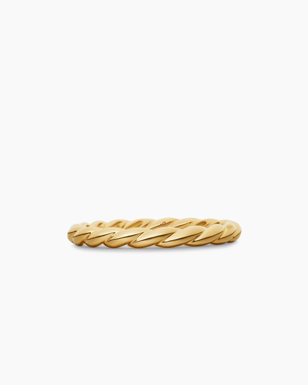 Womens Petite Band Ring in 18K Yellow Gold, 2.7mm