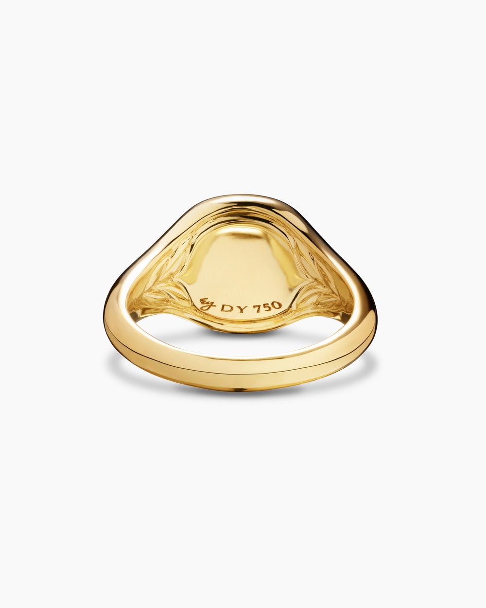 Bague pour auriculaire avec mauvais œil Cable Collectibles en or jaune 18 carats avec pavé, 9,7 mm femmes