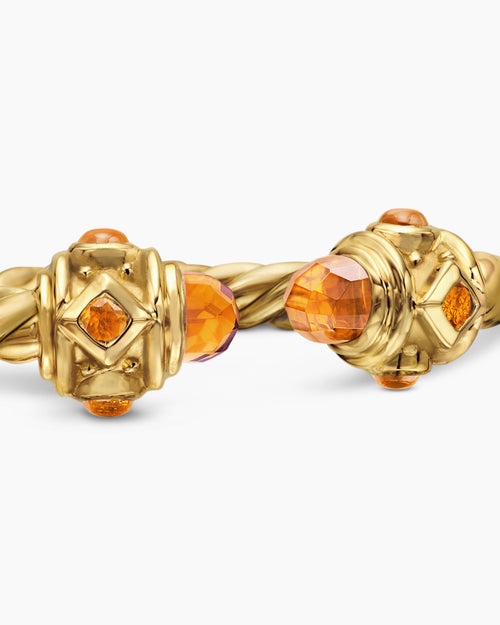 Womens Renaissance® Ring in 18K Yellow Gold with Madeira Citrine, 2.3mm