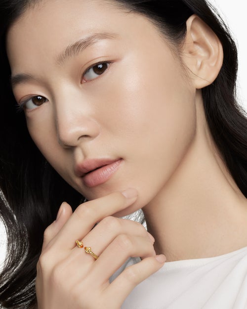 Womens Renaissance Ring in 18K Yellow Gold, 2.3mm