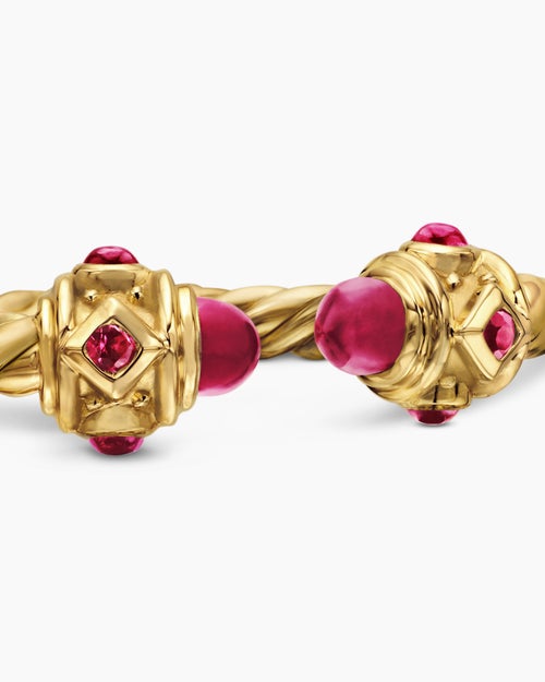 Womens Renaissance® Ring in 18K Yellow Gold with Rubies, 2.3mm