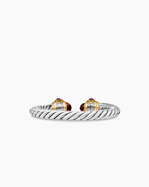 Womens Renaissance® Ring in Sterling Silver with 14K Yellow Gold, Rhodolite Garnet and Diamonds, 2.3mm