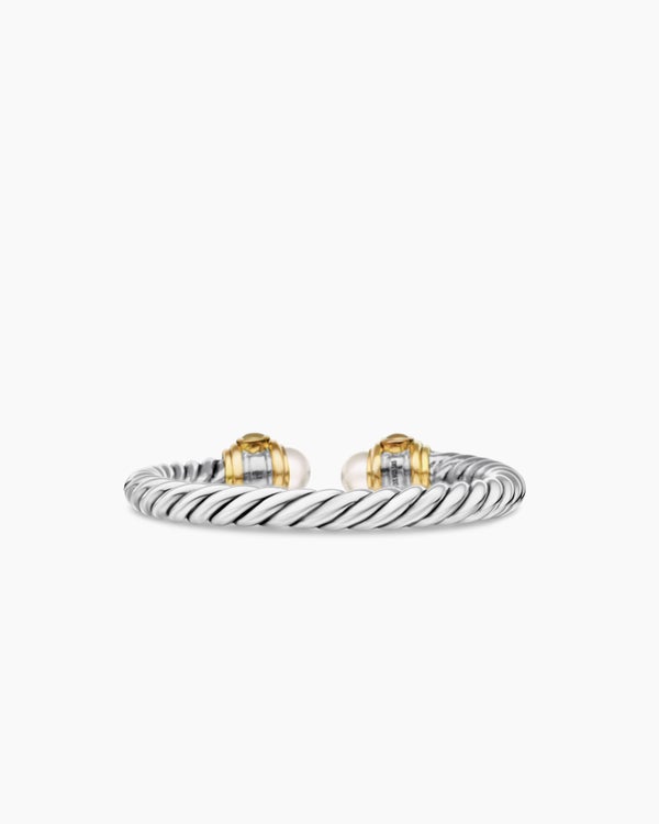 Renaissance Ring in Sterling Silver with 14K Yellow Gold and Diamonds, 2.3mm