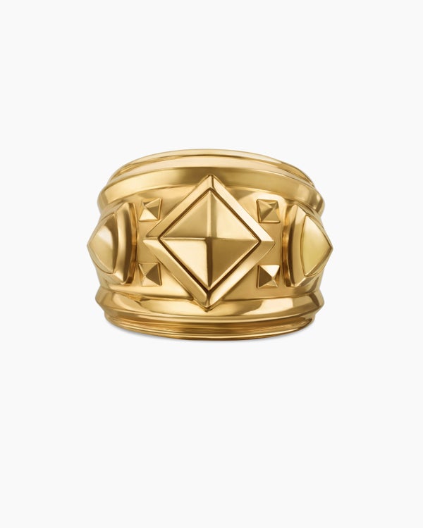 Modern Renaissance® Ring in 18K Yellow Gold, 18.6mm