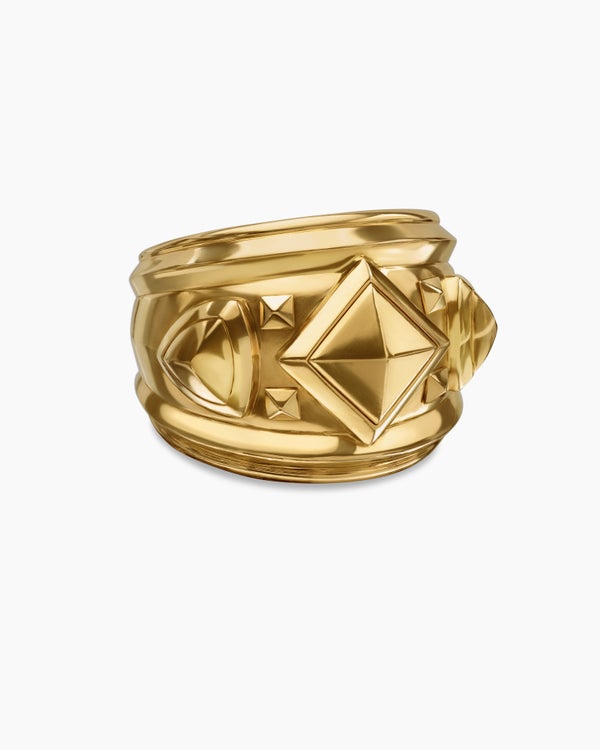 Modern Renaissance® Ring in 18K Yellow Gold, 18.6mm