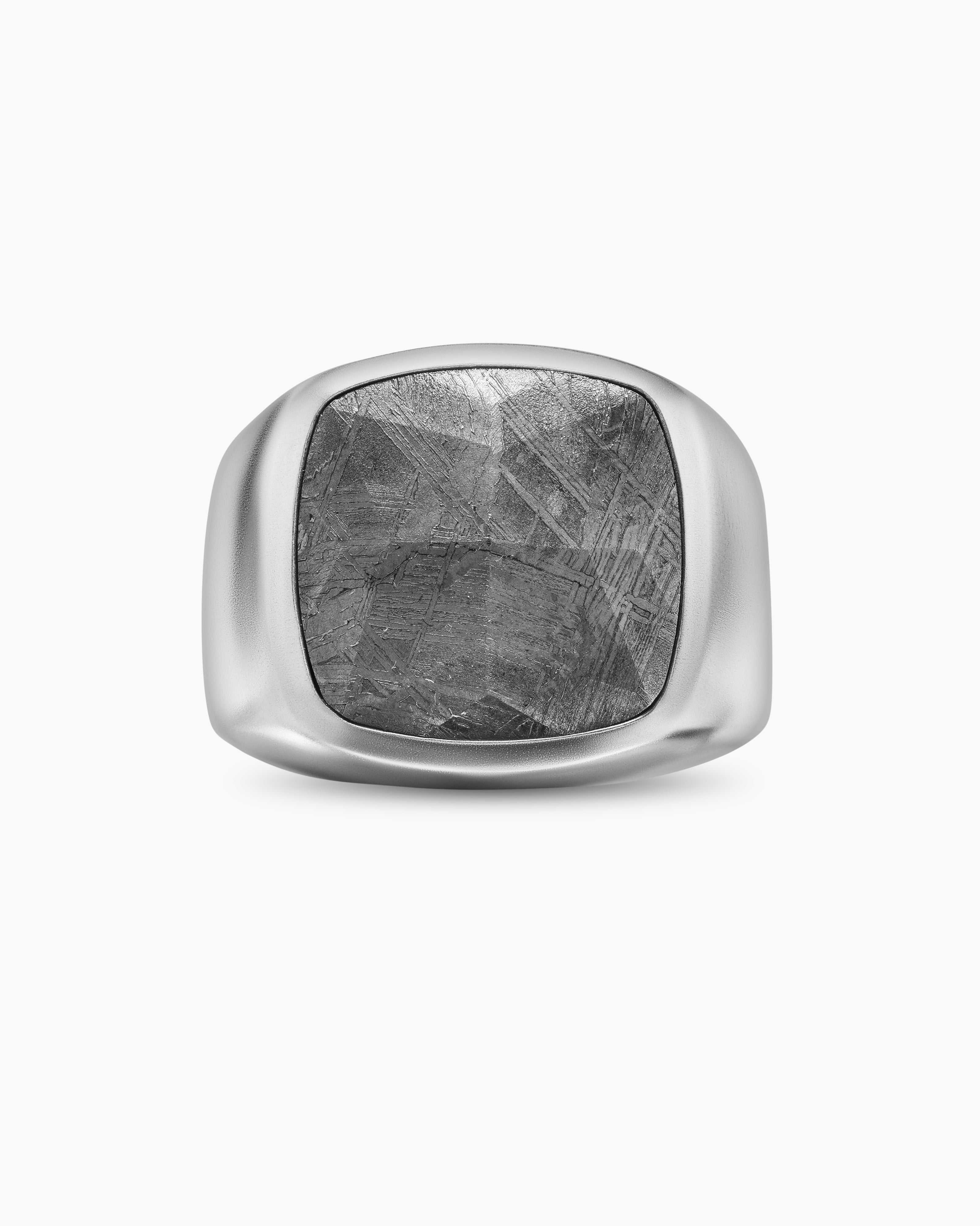Genuine Gibeon Meteorite Ring - Feel Crystals and Jewellery