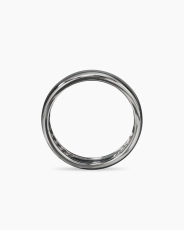 DY Classic Band Ring in Grey Titanium, 6mm
