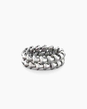 Armory® Band Ring in Sterling Silver, 9.5mm