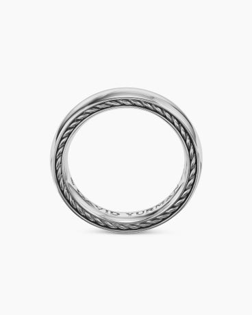 Streamline® Band Ring in 18K White Gold, 4mm