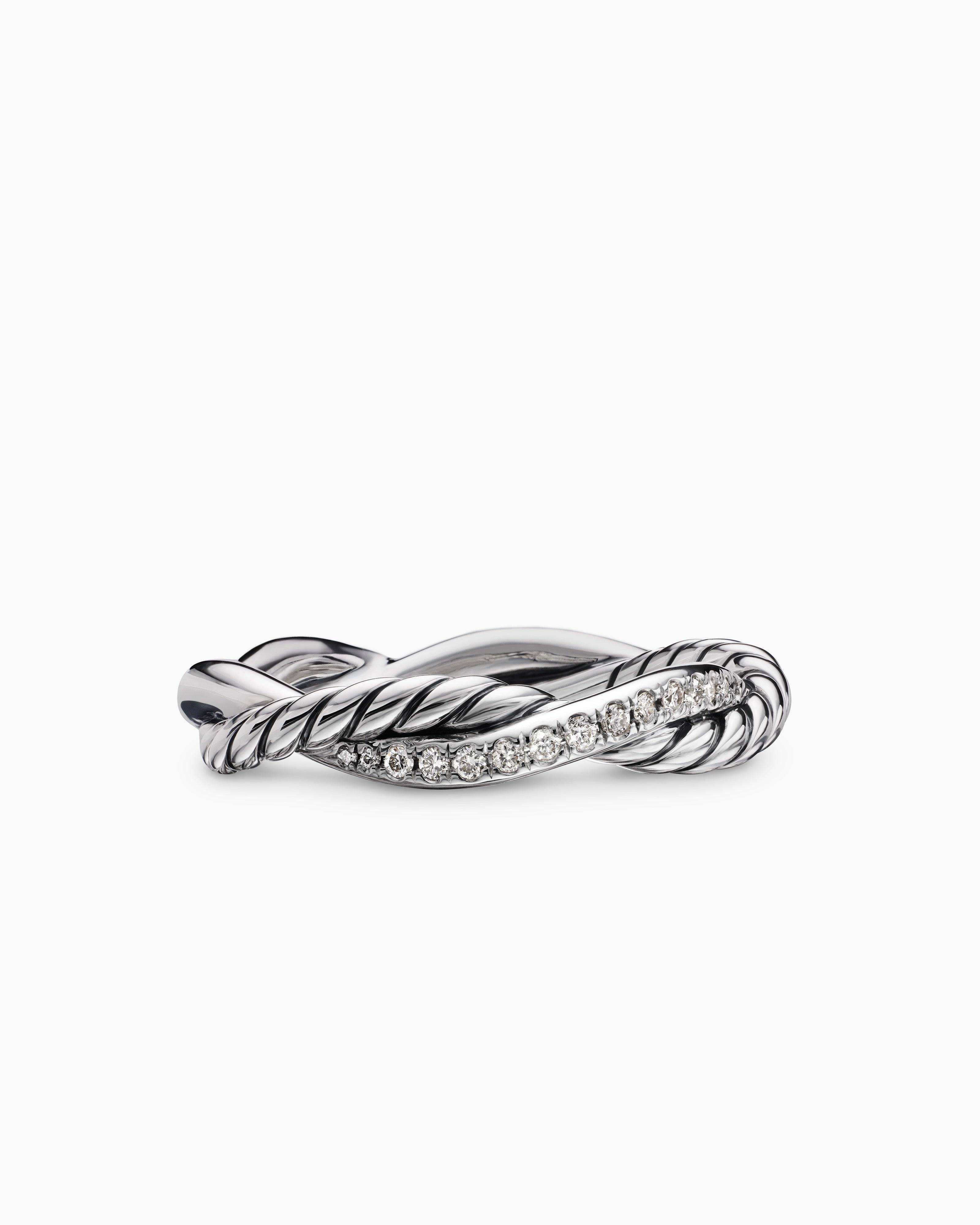 Silver Diamante Infinity Ring - Lovisa