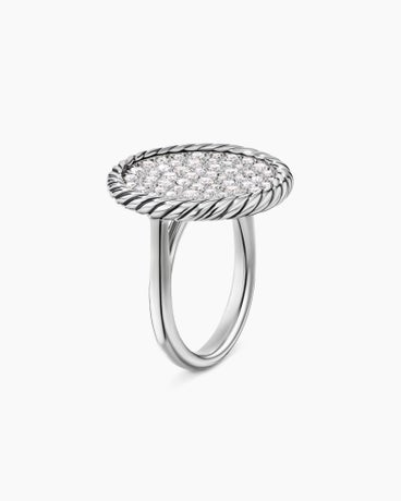 DY Elements® Ring in Sterling Silver with Diamonds, 21.2mm
